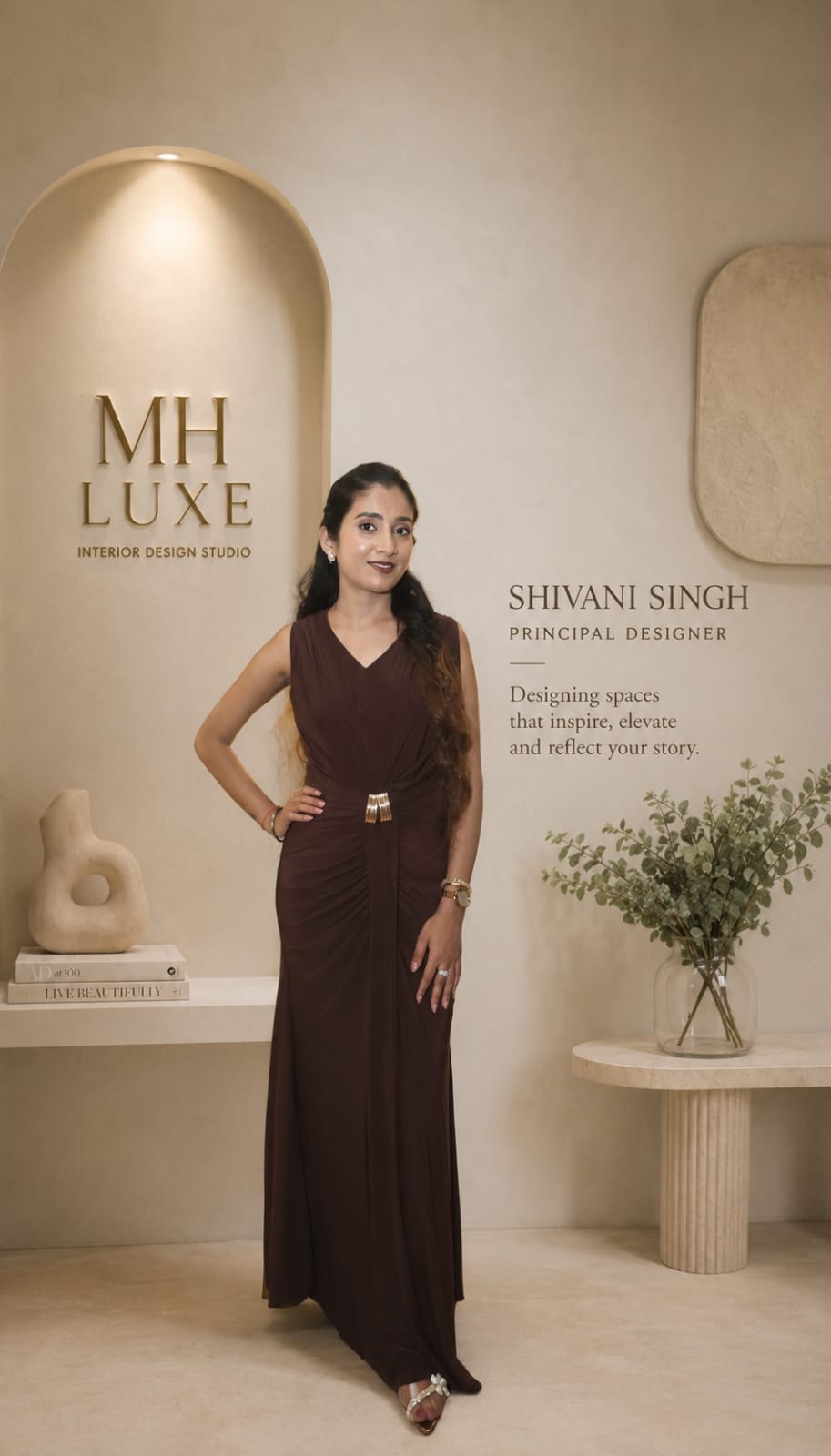 Shivani Singh, Principal Designer at MH Luxe